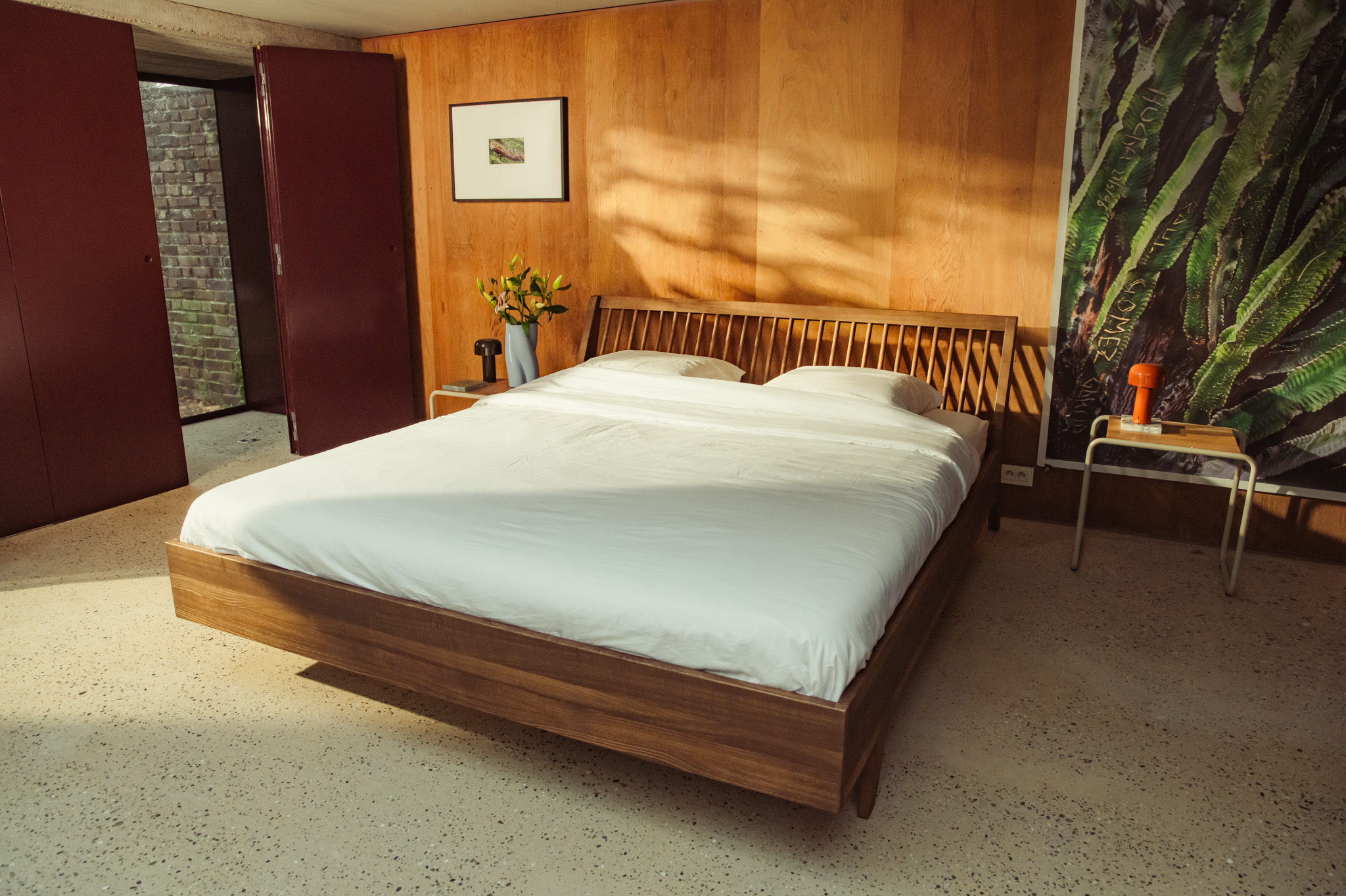 bedkader van tuur