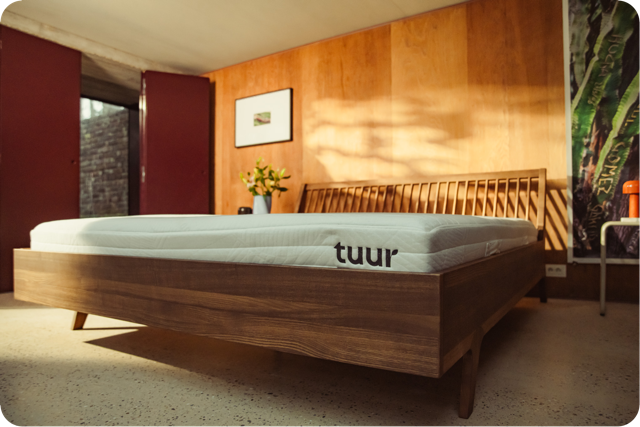 Het Tuur® Matras met het Tuur® Bedframe