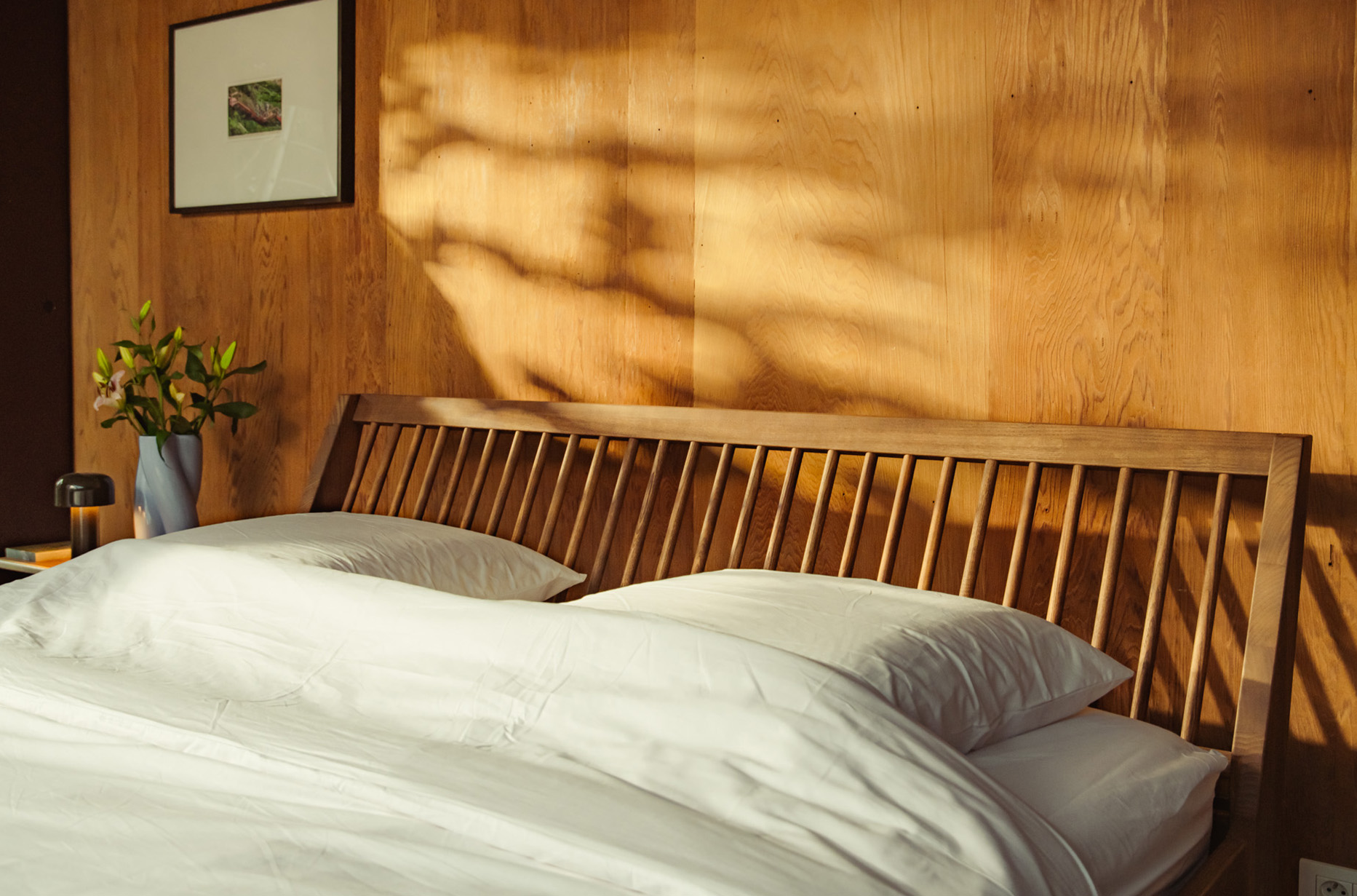 Het Tuur® Bedframe in combinatie met de Tuur® Kussens
