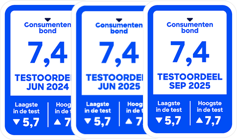 Consumtenbond labels voor Tuur
