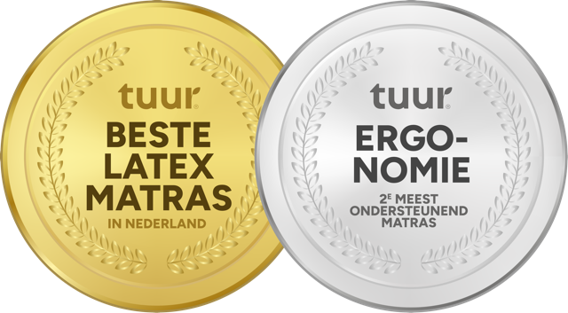 Medailles voor beste latex en 2de beste ergonomie