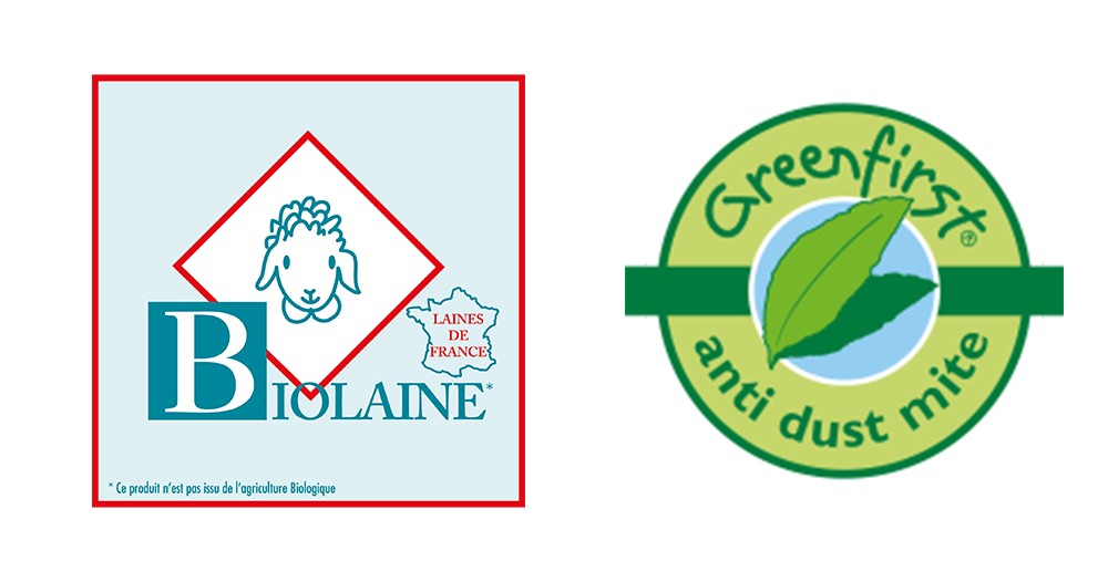 Logo's biolaine en greenfirst